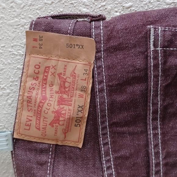 LEVIS 501 XX - Picture 5 of 6